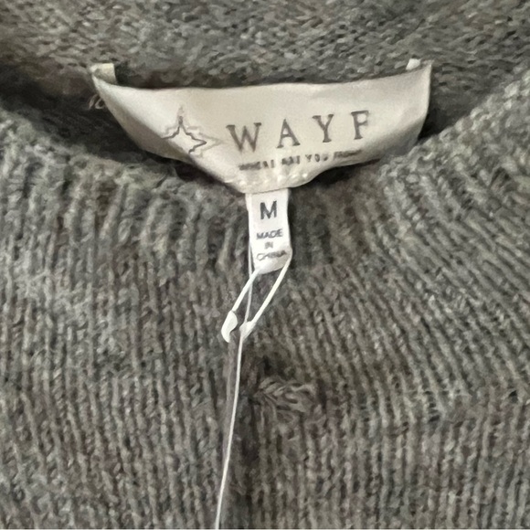 WAYF Milo Tie Sweater - Picture 5 of 8